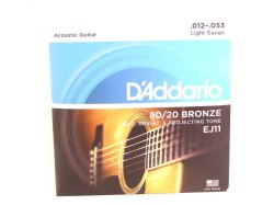 Daddario EJ11 (.012-.053) - struny do gitary akustycznej