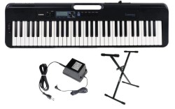 Casio CT-S300 - Keyboard z Dynamiczną Klawiaturą + STATYW
