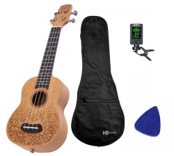 Laila UFG-2111-C RainSquare - ukulele sopranowe + AKCESORIA