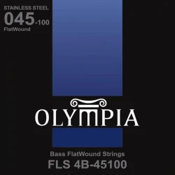 Olympia FLS4B FlAT 45-100 - struny do gitary basowej SZLIFy